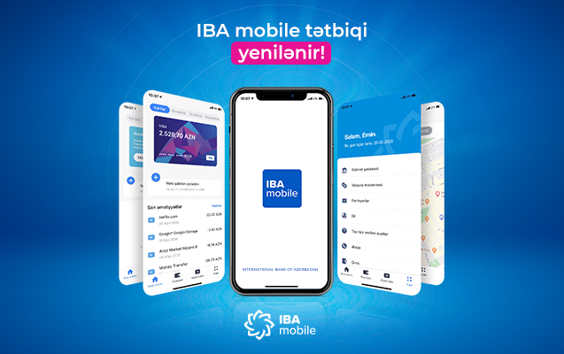 Azərbaycan Beynəlxalq Bankı Mobil tətbiqini mərhələli yeniləyir!