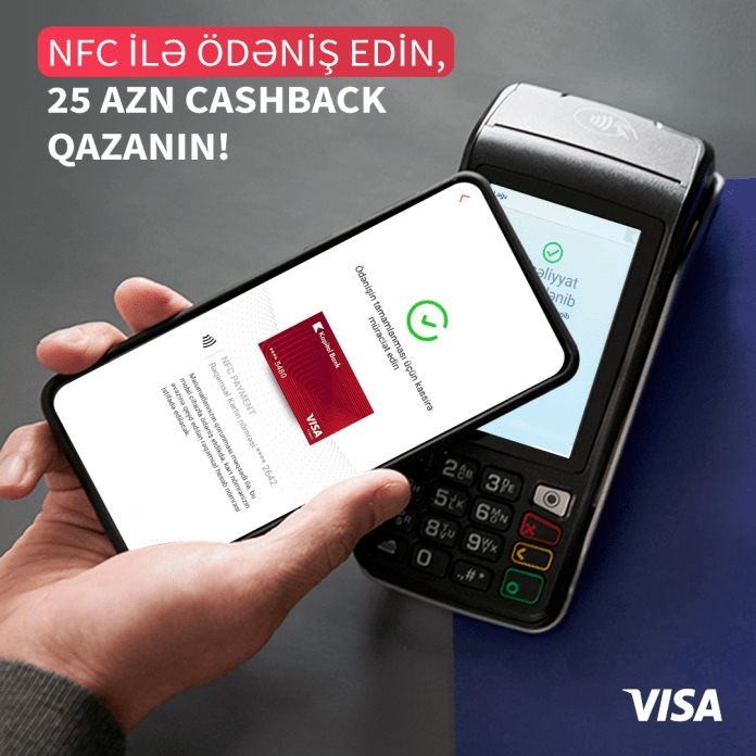 BirBank ilə NFC ödənişlər et, 25 manat keşbek qazan!