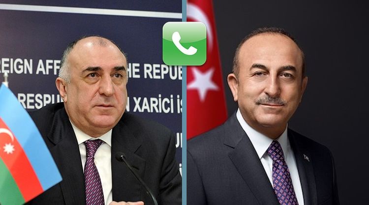 Azərbaycan və Türkiyə Xarici İşlər nazirləri arasında telefon danışığı olub