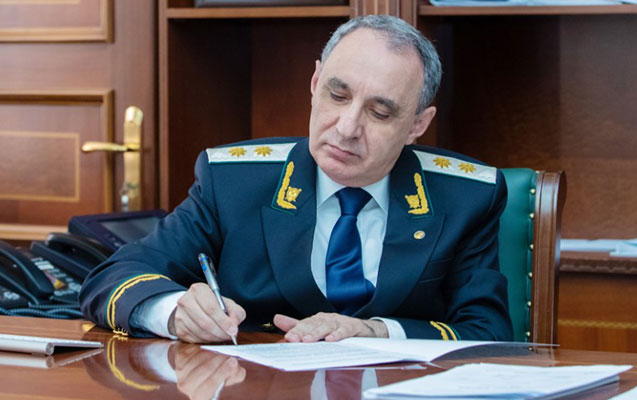 Baş Prokuror Kamran Əliyev əmr imzaladı