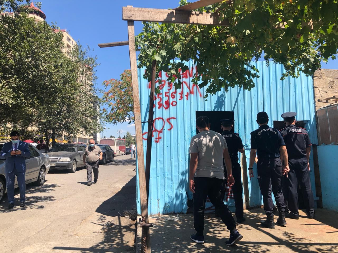 Polis qurbanlıq heyvanların satış yerlərində reyd keçirdi - FOTO