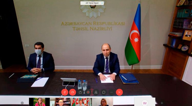 Təhsil naziri Böyük Britaniyanın səfiri ilə görüşdü - FOTO