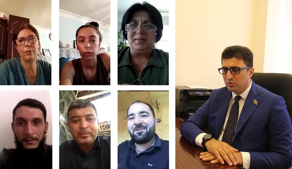 Şahin Seyidzadə seçicilərilə videoqəbul keçirdi - FOTO