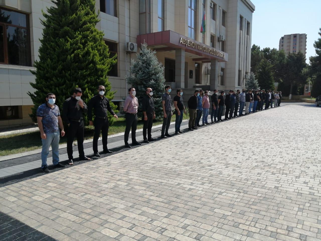 Polis Ceyranbatanda axund da daxil olmaqla 29 nəfəri cərimələdi - FOTO