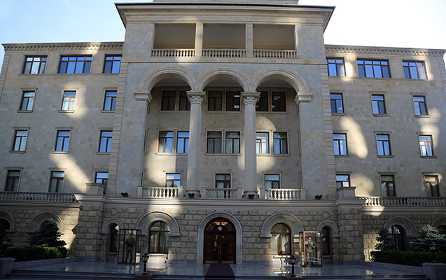 Müdafiə Nazirliyi: