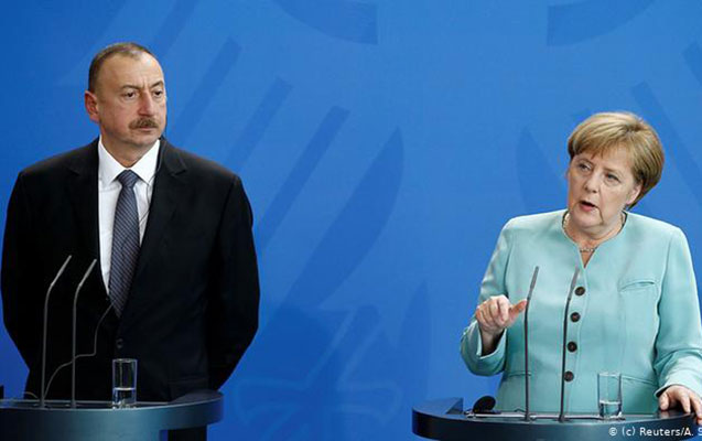 Merkel İlham Əliyevə zəng vurdu
