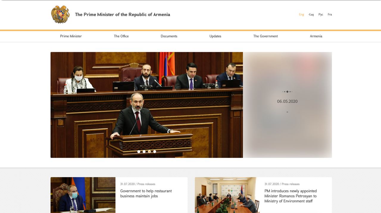 Azərbaycanlı hakerlər Nikol Paşinyanın rəsmi web saytını ÇÖKDÜRDÜ