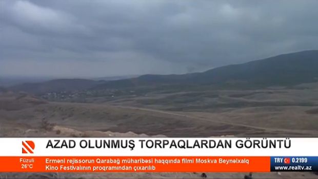 Azərbaycan Ordusunun işğaldan azad etdiyi torpaqlardan - VİDEO