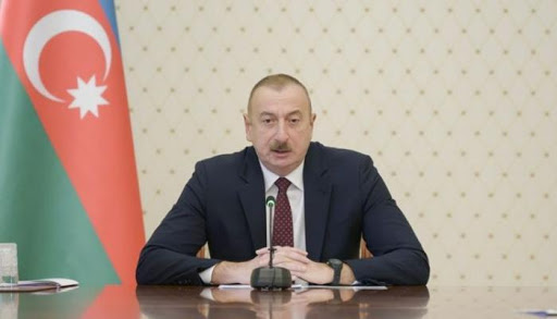 İlham Əliyev Makrondan dəlil-sübut tələb etdi