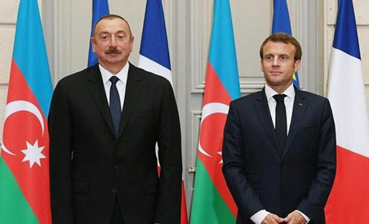 Makron İlham Əliyevə zəng etdi