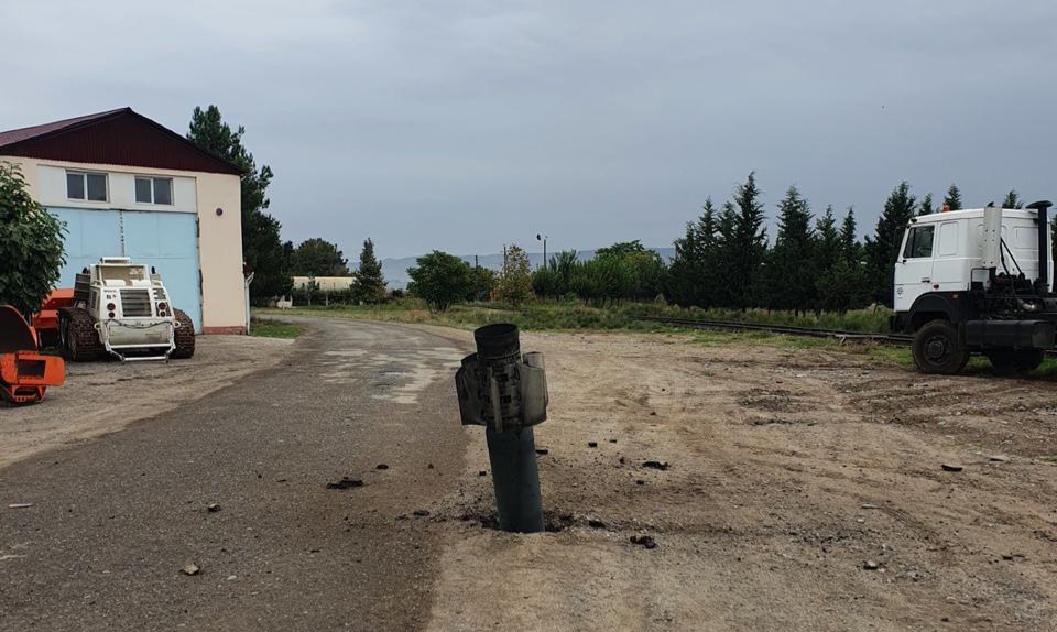 Ermənistan ordusu Horadizə 80-ci illərə məxsus Uroqan raketi atıb - FOTO