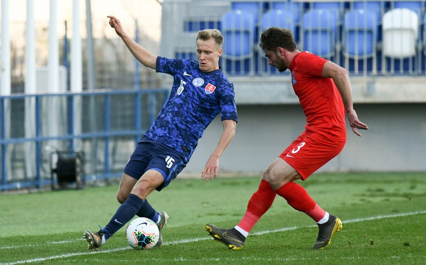 Azərbaycan millisi Slovakiyaya uduzdu
