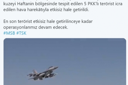 Türkiyədə və İraqın şimalında yeddi terrorçu məhv edilib