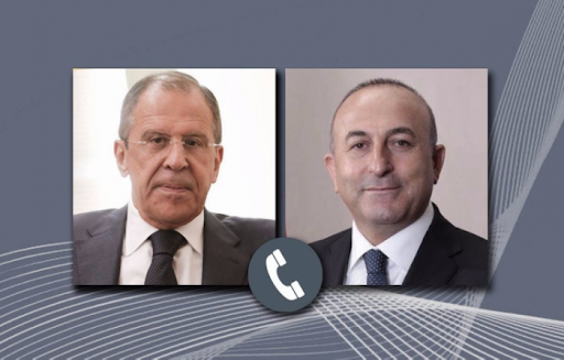 Çavuşoğlu və Lavrov arasında telefon danışığı olub