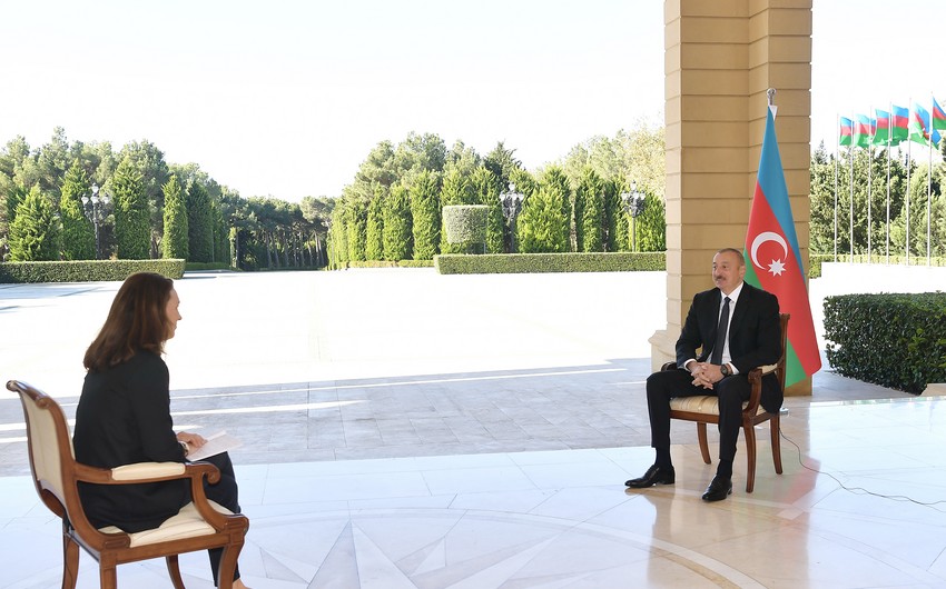 Prezidentin “France 24” televiziya kanalına müsahibəsi - TAM MƏTN 