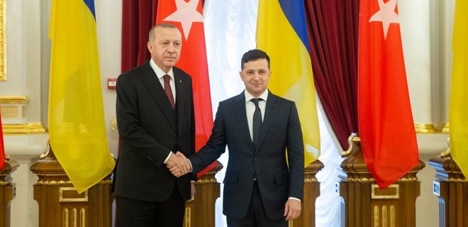 Zelenskinin Ərdoğanla görüşü başladı