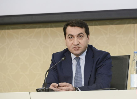 “Paşinyan Səddam Hüseynin taktikasını təkrarlayır” - Hikmət Hacıyev