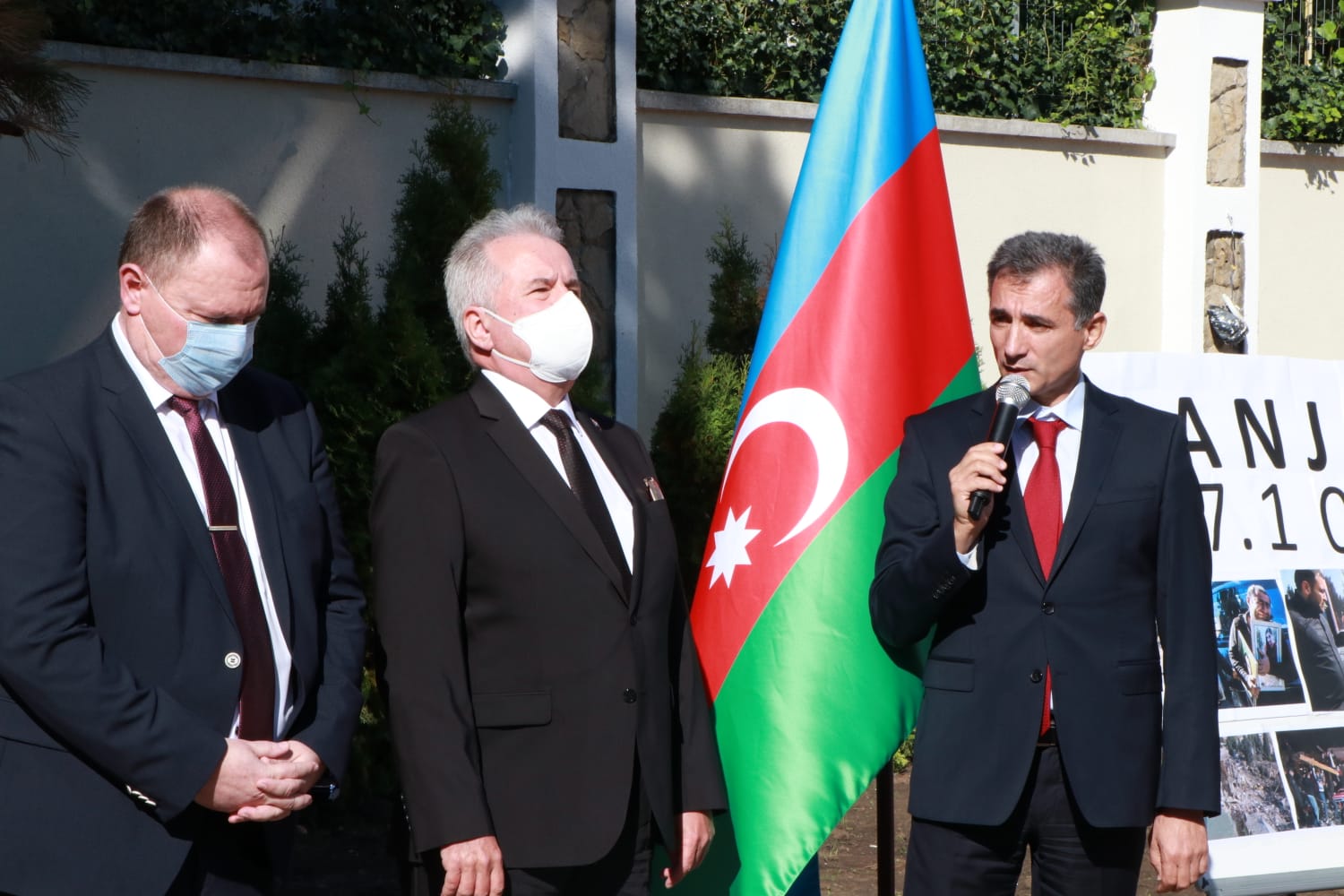 Azərbaycanın Moldovadakı Səfirliyində müstəqilliyimizlə bağlı tədbir keçirildi - FOTOLAR