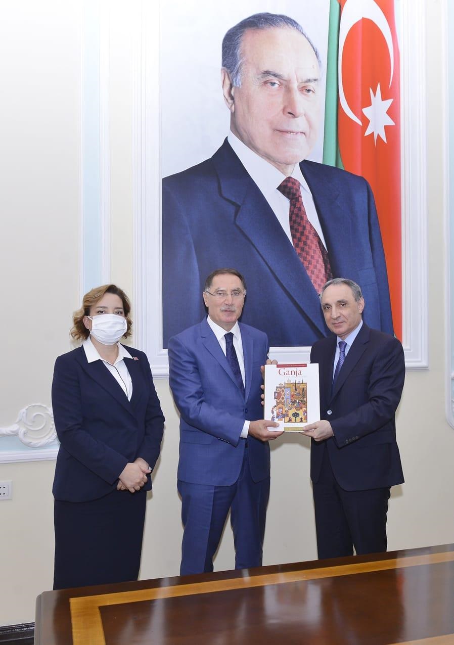 Kamran Əliyev Türkiyənin Baş Ombudsmanı ilə görüşdü -  FOTO