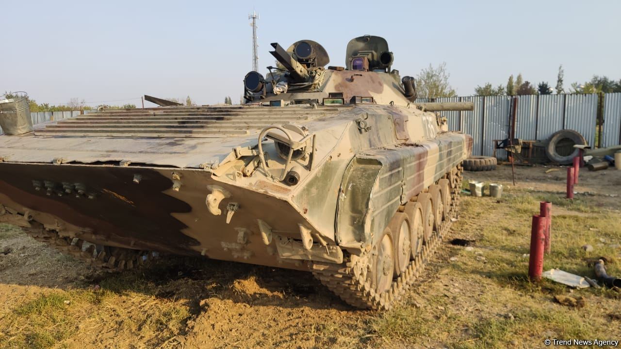 Erməni tankları ermənilərə qarşı - FOTOLAR