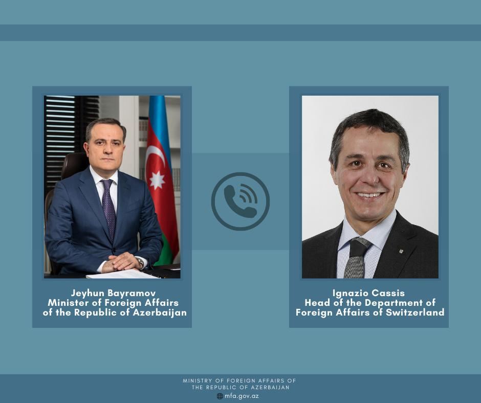 Bayramov isveçrəli həmkarına erməni vəhşiliyindən danışdı