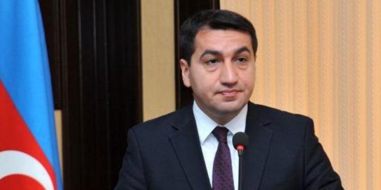 “Şəhidlərimiz geosiyasi oyunları darmadağın etdilər” - Hikmət Hacıyev