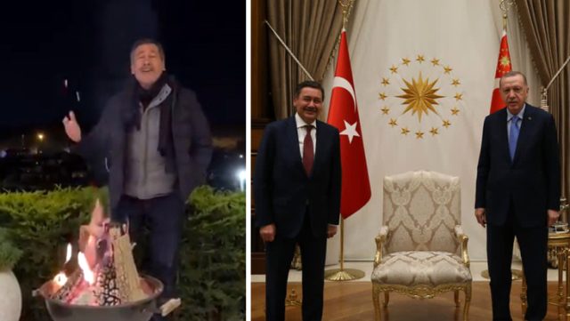 Ərdoğanla görüşdən sonra Azərbaycan üçün “Çırpınırdı Qara dəniz”i oxudu – VİDEO