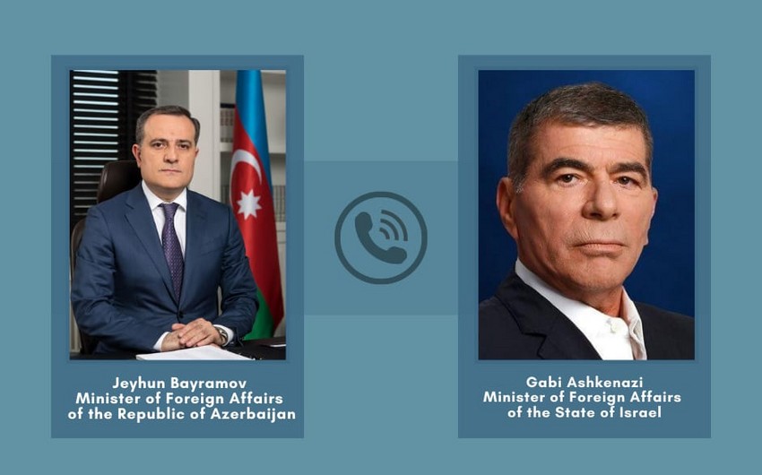 Azərbaycan və İsrail XİN başçıları telefonla danışdı