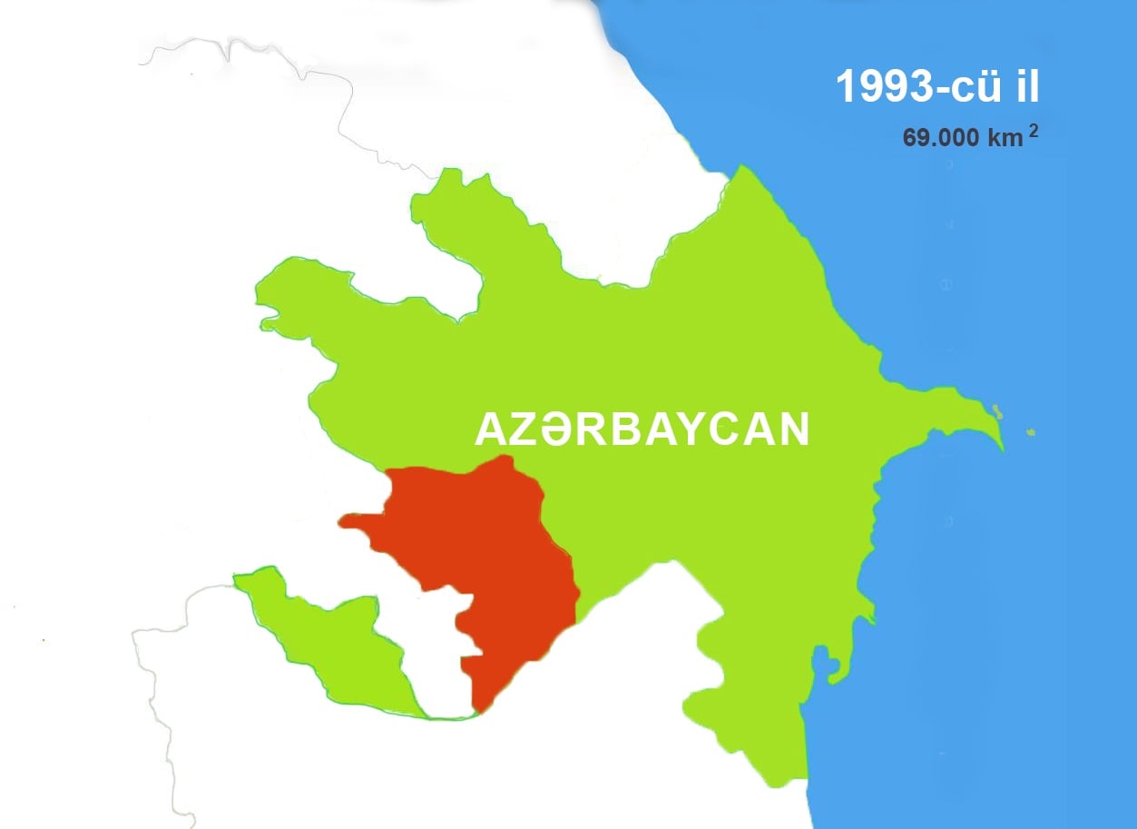 Azərbaycan xəritəsinin tarix boyu dəyişmə xronologiyası - FOTOLAR