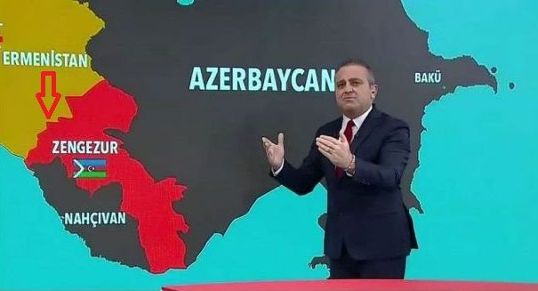 Xəritə dəyişir: Zəngəzur Azərbaycana qaytarılır - VİDEO