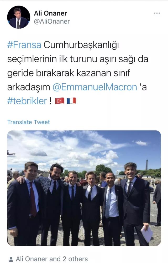Ərdoğan Makronun tələbə yoldaşını Fransaya səfir təyin etdi - FOTO