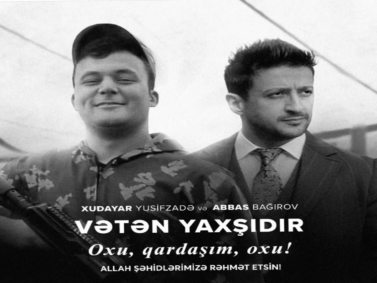 Abbas Bağırovun şəhid Xudayarla virtual dueti - VİDEO