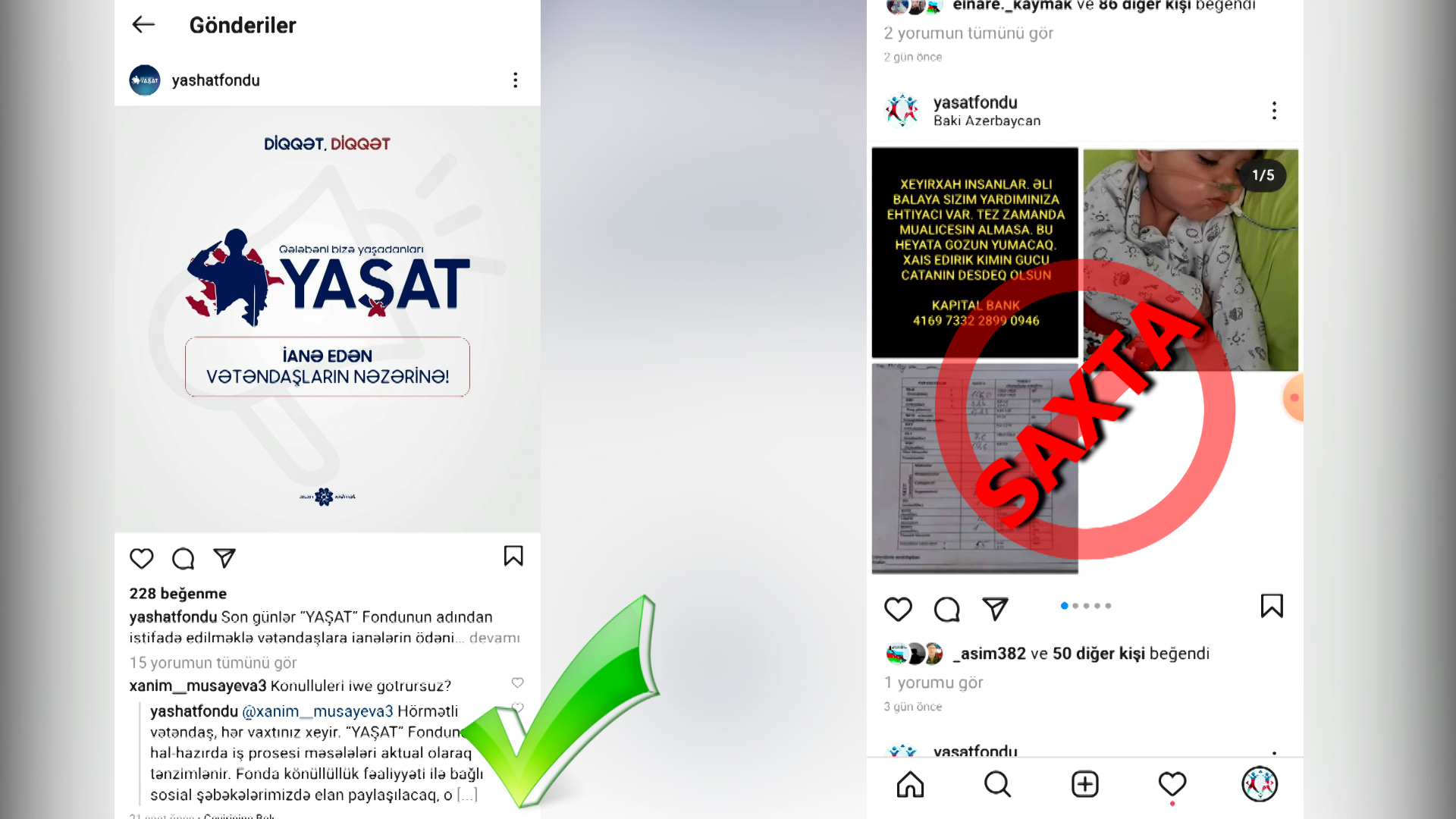 “YAŞAT” Fondunun adından istifadə edib yardımları ələ keçirən saxlanıldı - FOTO/VİDEO