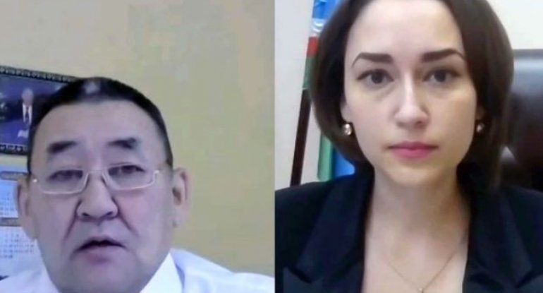 Rusiyada onlayn iclasda nazir qadının geyiminə görə mübahisə düşdü - VİDEO