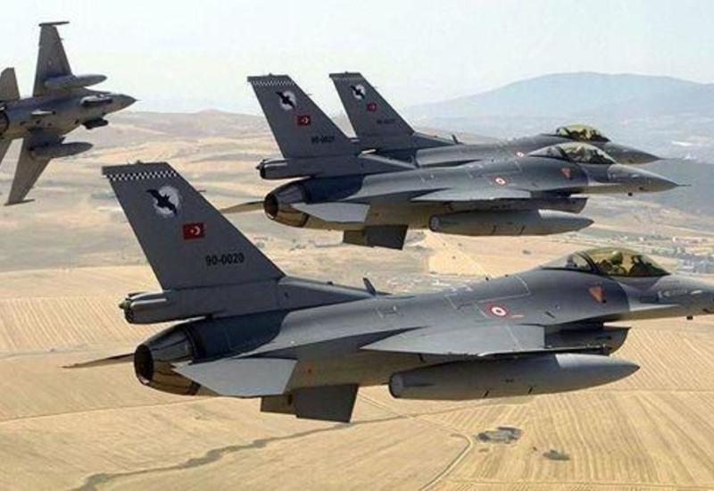Türk qırıcıları havaya qalxdı: Bu ərazi bombalandı - VİDEO
