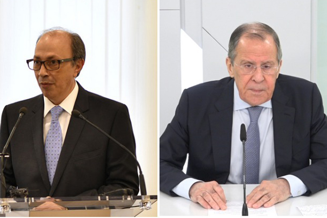 Lavrov Ayvazyanla Moskva-Yerevan əməkdaşlığını müzakirə etdi