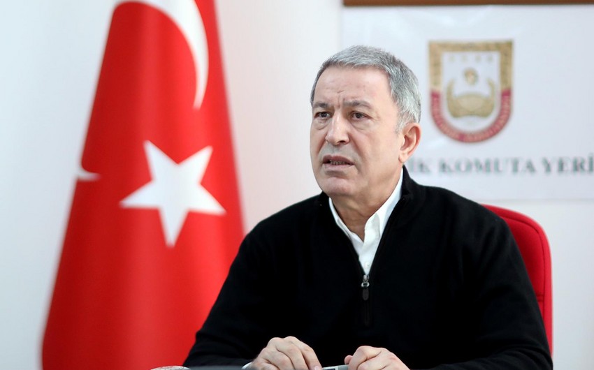 Hulusi Akar: “Qarabağ məsələsində üç ölkə tək ürək olduq” - VİDEO