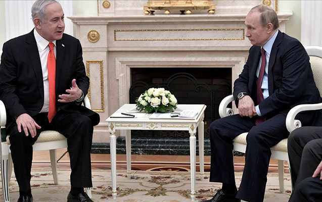 Putinlə Netanyahu Yaxın Şərqi müzakirə etdi