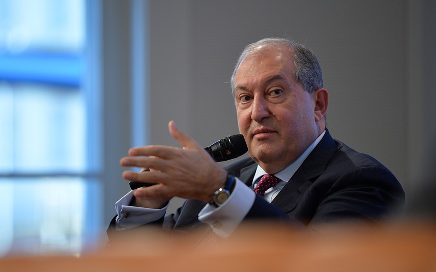 Sarkisyandan Qasparyanın istefaya göndərilməsi tələbinə münasibət