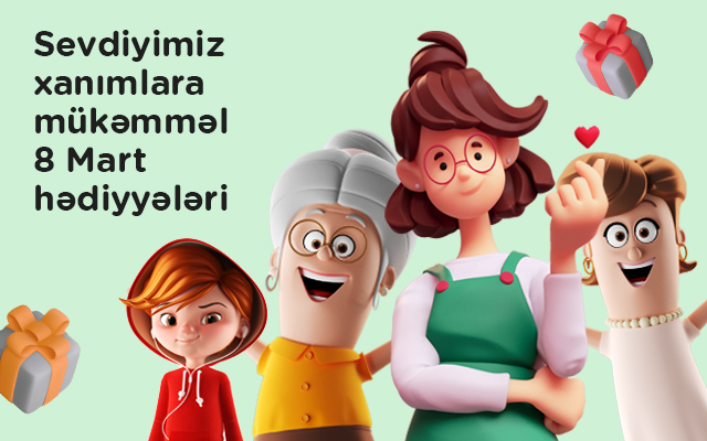 Həyatınızın ən önəmli qadınları üçün mükəmməl – 8 MART HƏDİYYƏ İDEYALARI