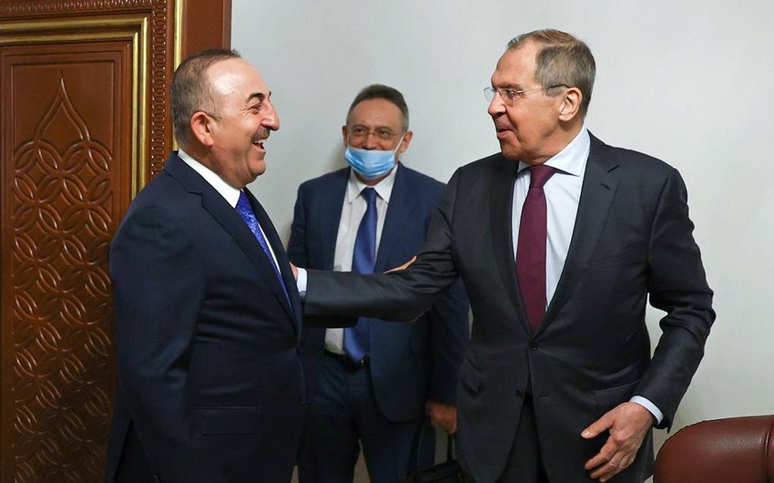 Çavuşoğlu və Lavrov Dağlıq Qarabağı müzakirə etdilər