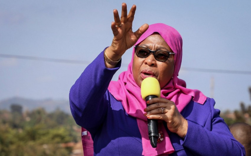Tanzaniyada ilk dəfə qadın prezident oldu