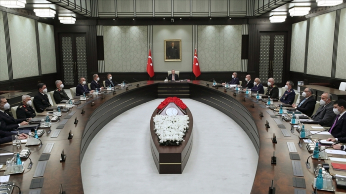 Ərdoğan Təhlükəsizlik Şurasının iclasını keçirdi