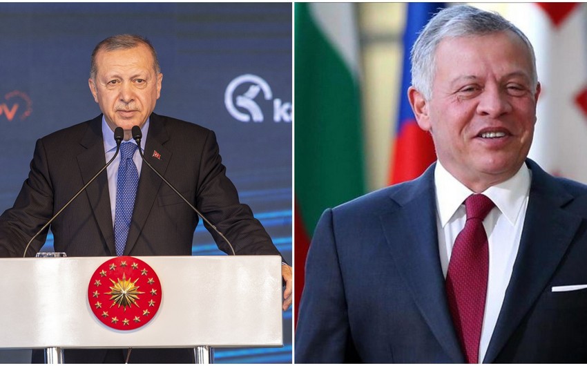 Ərdoğanla İordaniya kralı arasında telefon danışığı oldu