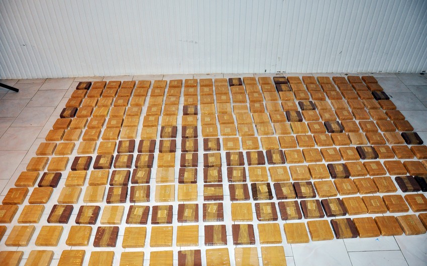 Dövlət Gömrük Komitəsi 122 kiloqram heroin saxladı