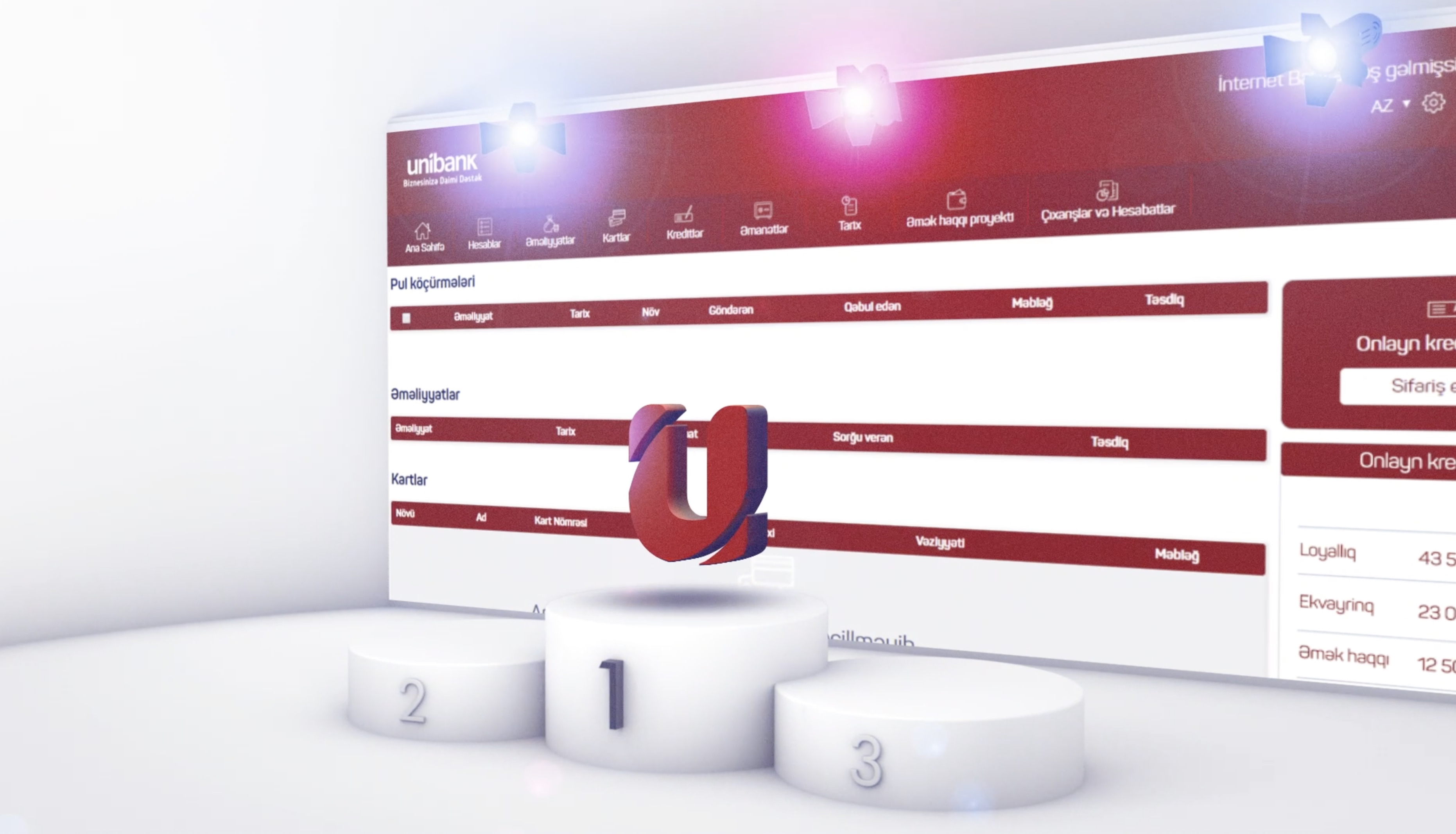 Unibank korporativ internet bankçılıq üzrə Azərbaycanın ən yaxşı bankı seçilib