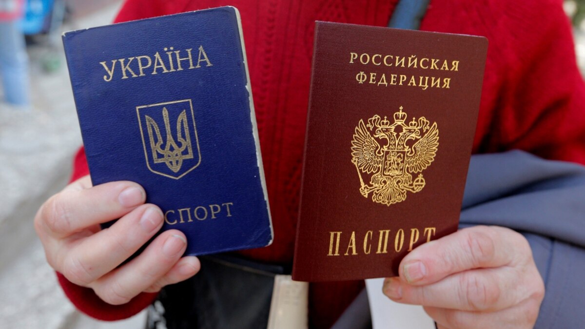 Ukraynada yarım milyondan çox insan Rusiya vətəndaşlığını aldı