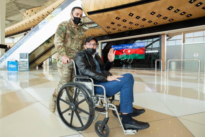 “YAŞAT” daha 11 qazimizi Türkiyəyə göndərdi