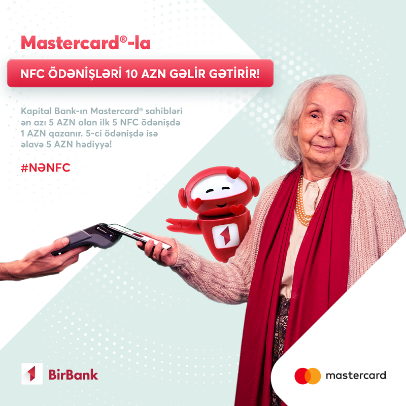 Kapital Bank-ın kart sahibləri əlavə keşbek qazanacaqlar!