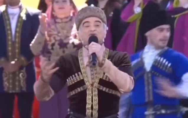 Polad Bülbüloğlu Şuşada ayaqüstə dinlənildi - VİDEO